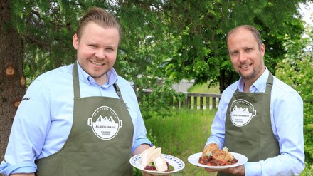 Richard Rauch und Tourismuschef Mathias Schattleitner.