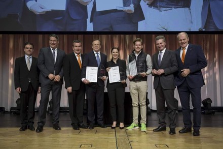 Die Preisverleihung beim Innovationspreis auf der Intergastra 2016. /Foto: www.miketraffic.com)