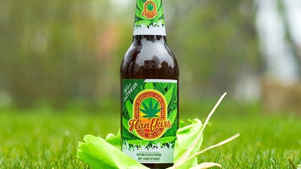 Das Hanfkiss-Bier von Oettinger