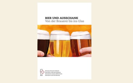Die neue Broschüre des schweizer Brauerei-Verbandes