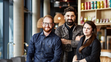 Team der neuen Arravané Kantina und des neuen Arravané Kafé