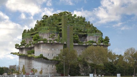 Rendering Bunkerhotel