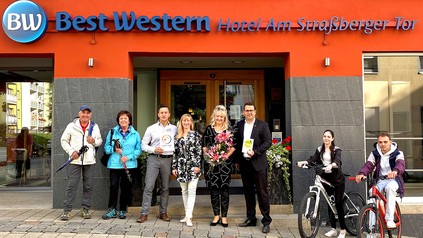 "Bett+Bike" Zertifizierung für das Best Western Hotel in Plauen