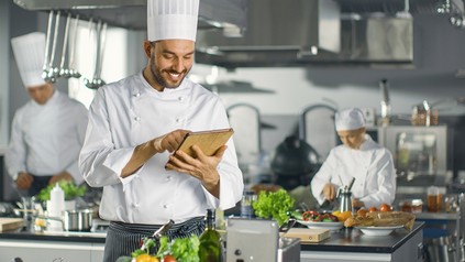 Köche in einer Restaurantküche
