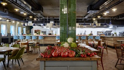 Innenansicht des neuen Seven North in Wien