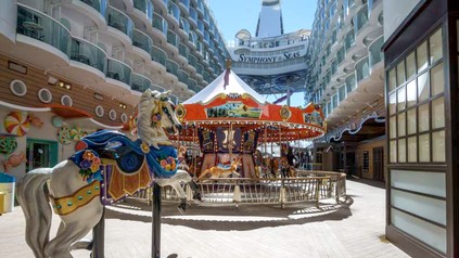 Der nostalgische Vergnügungspart auf der Symphony of the Seas