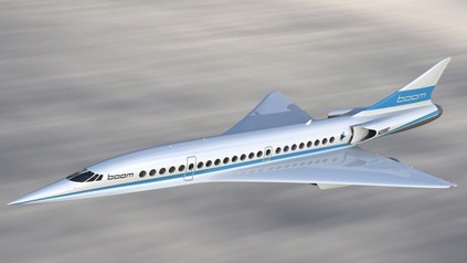 Der geplante Überschall-Passagierjet names boom