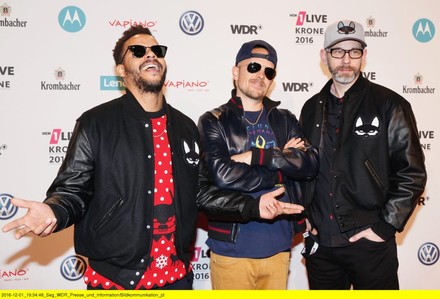 Die Beginner beim Radio Award 1LIVE Krone 2016