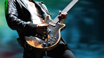 Musiker mit Gitarre