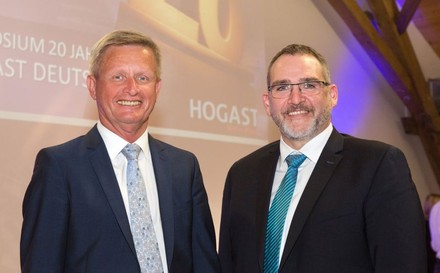 Lothar Lenke und sein Nachfolger Andreas Klein