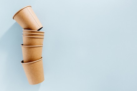 Recycelbare Coffee-to-go-Becher aus Papier