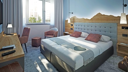 Best Western München Arabellapark Zimmer