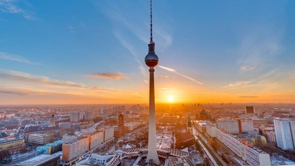 Panorama von Berlin mit dem Fernsehturm