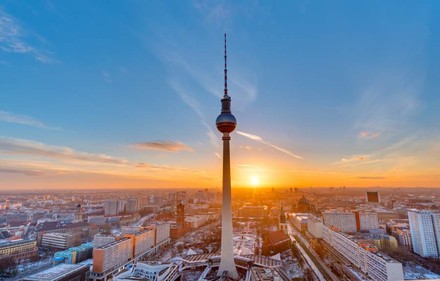 Panorama von Berlin mit dem Fernsehturm