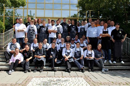 Gruppenbild Nachwuchsköche