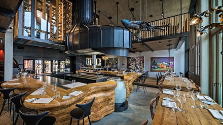 Das Restaurant Hieronymus des Lartor Resorts bietet Platz für bis zu 100 Personen. (Foto: © Niederbacher 2020)
Restaurant Hieronymus