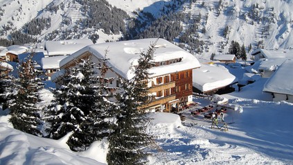 Blick auf Oberlech