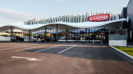 Der Kastner Abholmarkt in Eisenstadt von außen