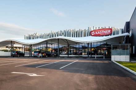 Der Kastner Abholmarkt in Eisenstadt von außen