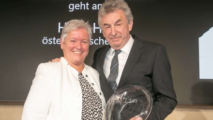 Hans Haas wurde ausgezeichnet für sein Lebenswerk.