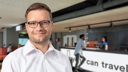Phillip Winter, CMO A&o Hostels. (Foto: © A&o Hostels)