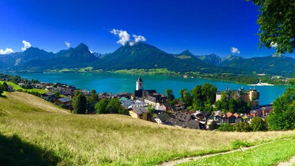 Blick auf St. Wolfgang