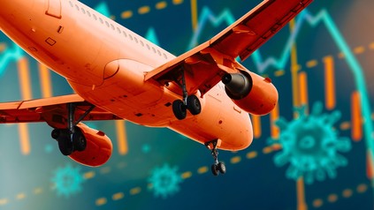 Ein Flugzeug