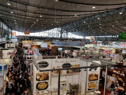 Panorama der Foodhalle auf der Intergastra