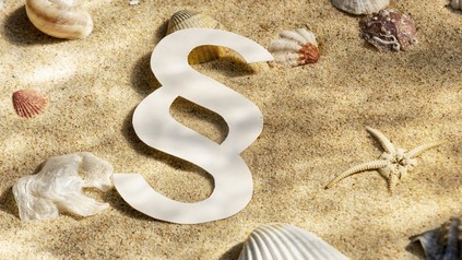 Ein Sandstrand