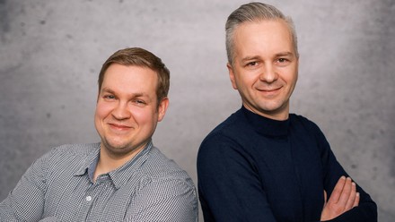 Alexander Laubner und Steve Heinecke