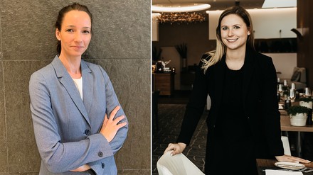 Julia Steinle und Lara Bethe