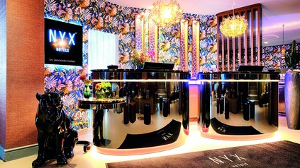 Foyer des NYX Hotels Mannheim