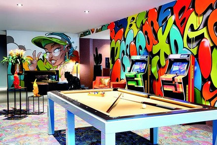 Gaming Room im Hotel