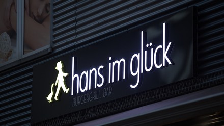 Das Logo von Hans im Glück.