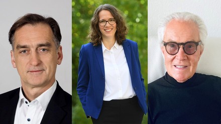 v. l. n. r.: Prof. Dr. David Rempel, Akademischer Leiter des Campus Nürnberg, Luise Wittmann, Senior Project Manager bei Study Access Alliance, und Frank M. Pfaller, Gründer und Präsident der HoteliersGuild (Fotos: © HoteliersGuild)
