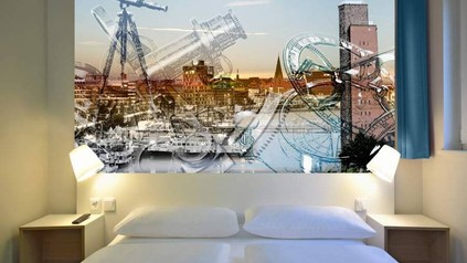 Ein Hotelzimmer