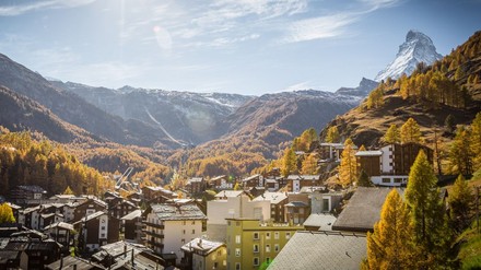 Zermatt im Herbst