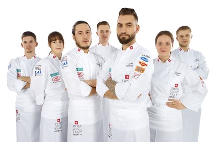 Frederik Jud, Stefanie Siegenthaler, Christian Oliveira, Niklas Schneider, Jordan Thompson, Jennifer Kunz und Silvan Holenstein