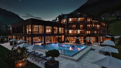 Das Hotel "The Secret Sölden" bereitet sich auf die Wintersaison vor.