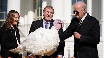 Am vergangenen Montag begnadigte der US-Präsident Joe Biden zwei Truthähne.
