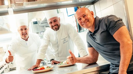 Mark Arnall weiß wie wichtig eine gesunde Ernährung ist.