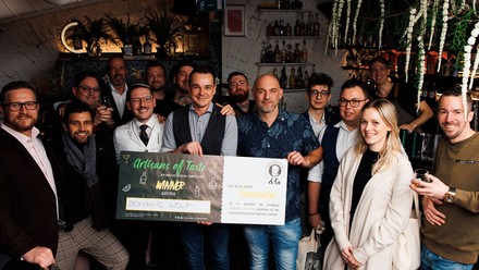 Alle Teilnehmer und Juroren des Artisans of Taste Gewinners.