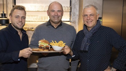 Lukas Tauber, Herbert Biber und Thomas Tauber.