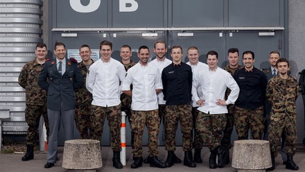Swiss Arned Forces Culinary Team beim Culinary World Cup 2022.