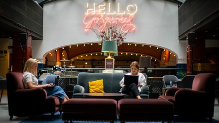 Coworking-Space im Scandic Hotel