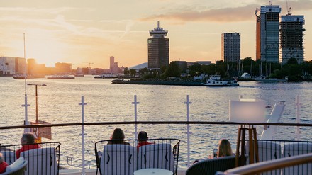 So kannn man auch den Sonnenuntergang genießen.