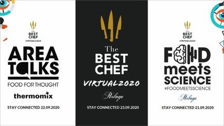 Grafiken für die Teilveranstaltungen des Events „The Best Chef 2020“