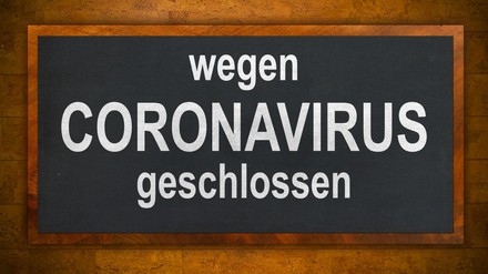 Tafel – wegen CORONAVIRUS geschlossen