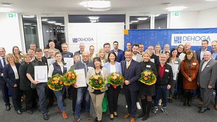 14 Hotelbetriebe wurden ausgezeichnet.