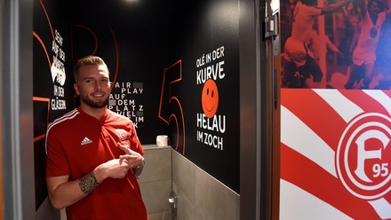 Das Badezimmer im Fortuna-Themenzimmer.